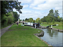 ST9761 : Lock 29, Kennet and Avon Canal by Robin Webster