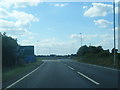 A142 nearing The Shade roundabout