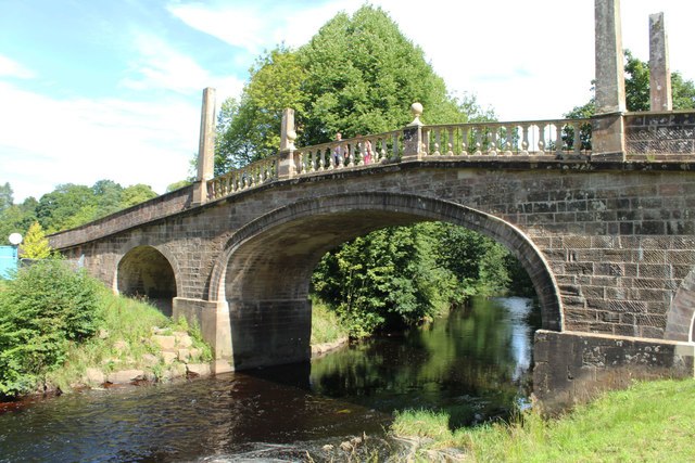 The Adam Bridge © Billy McCrorie cc-by-sa/2.0 :: Geograph Britain and ...