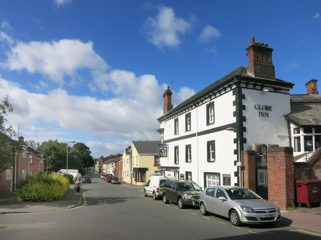 The Globe Inn and Clifton Road