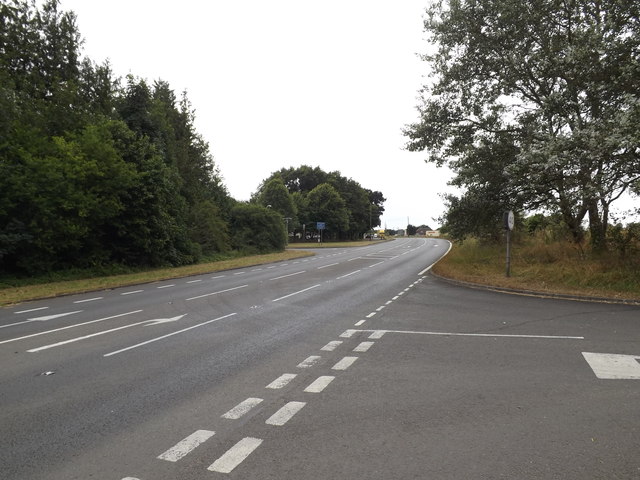 A143 Bury Road, Stanton