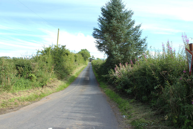 Road to Burnton Cottages