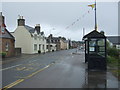 Bus stop and shelter on Main Street, Golspie