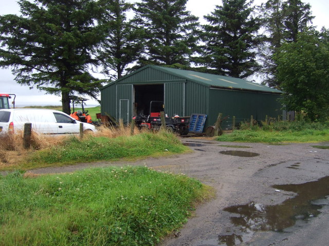 Greenkeeper's shed, Golspie Golf Club
