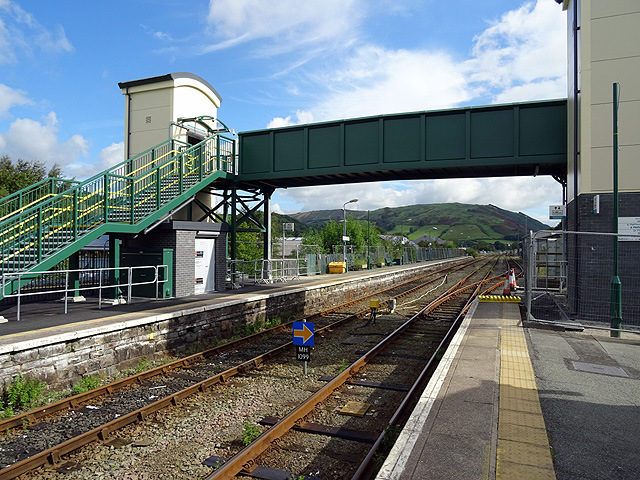 The New Footbridge At Machynlleth © John Lucas Cc-by-sa/2.0 :: Geograph ...