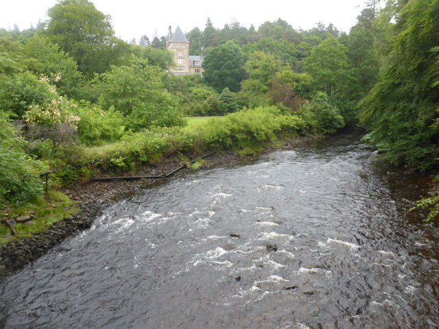 The River Rannoch and Ardtornish House