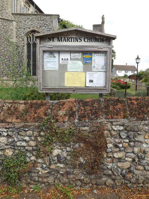 St.Martin's Church Notice Board