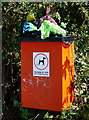 Dog Poo Bin at Hawks Cliffe View, Dodworth