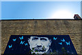 Billy Childish mural, High Street, Rochester, Kent