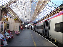 SJ7154 : Crewe Station Platform 11 by Roy Hughes