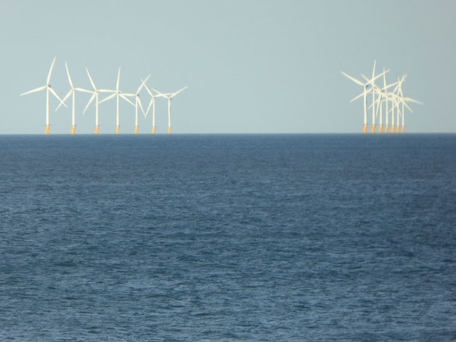 Wind turbines, Thanet Wind Farm