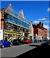 Victoria Road scaffolding, Exmouth