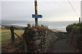 The Wales Coast Path approaching Barmouth