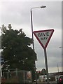 UK Give Way Sign