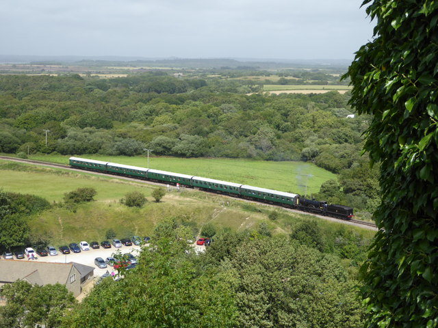 Swanage Railway from Corfe Castle