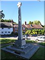 War Memorial, East Knoyle: late August 2016