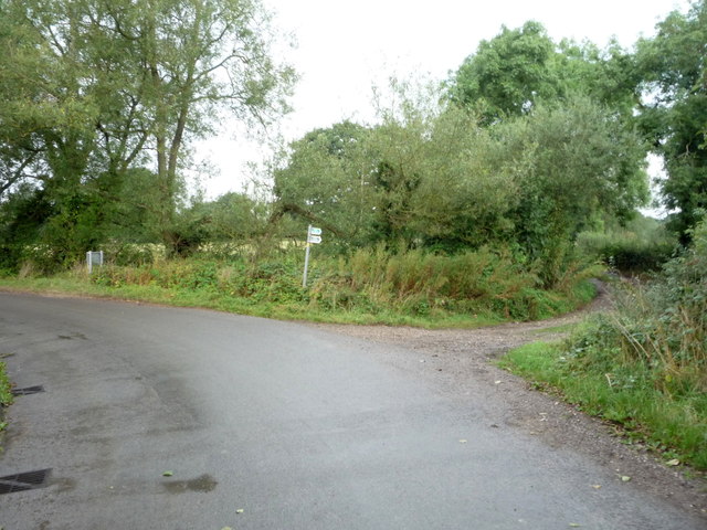 Farm track (footpath) off Riggs Lane