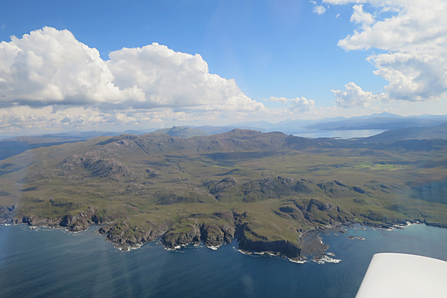 The Ardnamurchan Volcano from the Air (2)