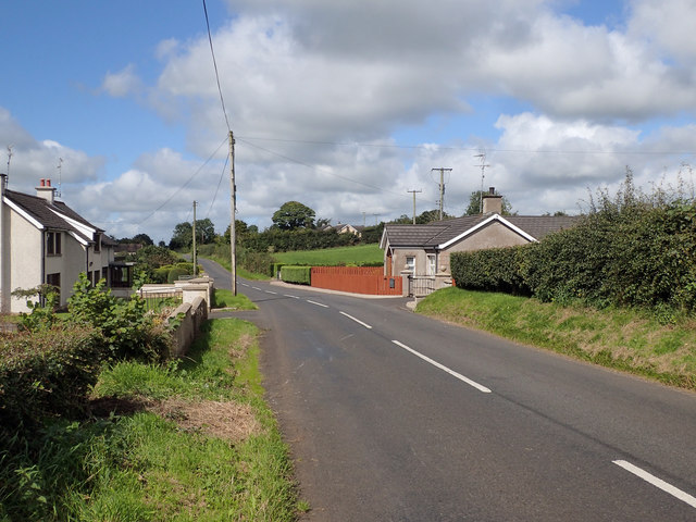 Lisnahunshin Road © Robert Ashby :: Geograph Ireland