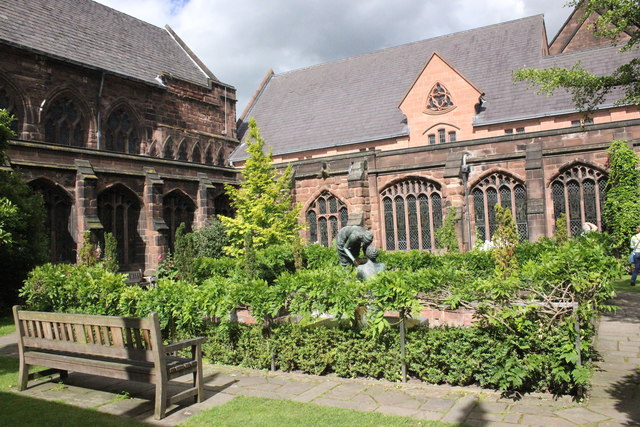 The Cloister Garth at Chester Cathedral