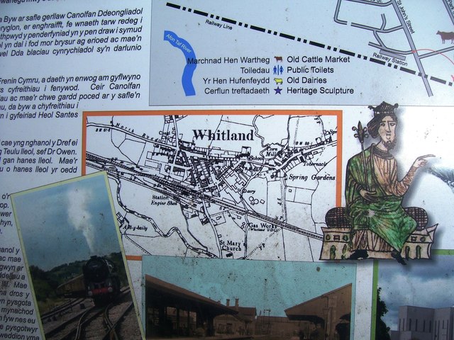 Information Board - Whitland Station