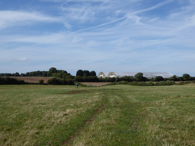 Byway near Aston Down airfield