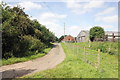 Footpath through Pinewood Farm