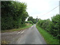 Junction of Leigh Lane with Bustomley Lane