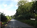 TM0669 : B1113 Walsham Road, Church Green, Finningham by Geographer