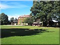 Village green and hall in Crakehall