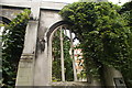 View of one of the windows in St. Dunstan