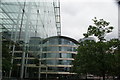 View of a reflection on the former Port of London Authority building