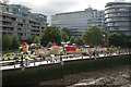 TQ3380 : View of the Philippines Food Festival from Tower Bridge by Robert Lamb