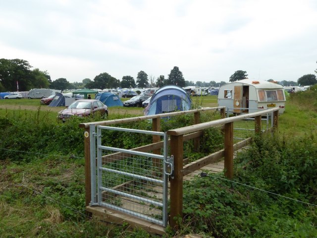 Campers at the Sunshine Festival