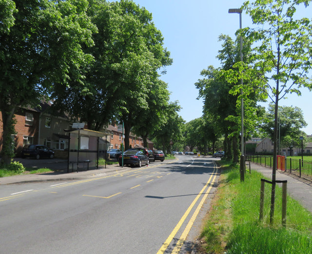 Coleman Road towards Leicester General Hospital