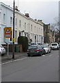 Warning sign - school, Malvern Road, Cheltenham