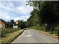 TM0071 : Entering Walsham Le Willows on the C555 Finningham Road by Geographer