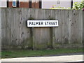 Palmer Street sign