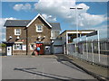 The entrance to Cosham station