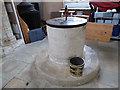 St. Etheldreda, Horley: font