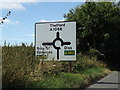 TL9470 : Roadsign on the C645 Walsham Road by Geographer