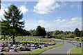 Crematorium grounds at Gornal Wood, Dudley