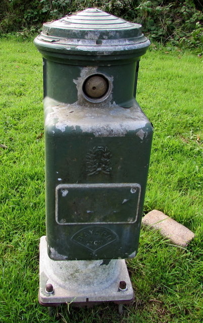 Unusual type of hydrant in Pontnewynydd Industrial Estate