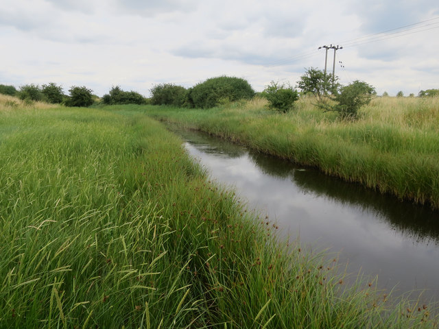 Ditch By The Sea Wall, Canvey Island © Hugh Venables :: Geograph 