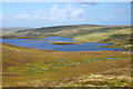 Looking down Trona Dale to Loch of Watlee