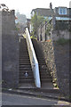 Garden steps, Horse Lane, Shaldon