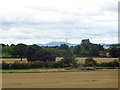 Looking across fields from Lunnon Lane, Rushock