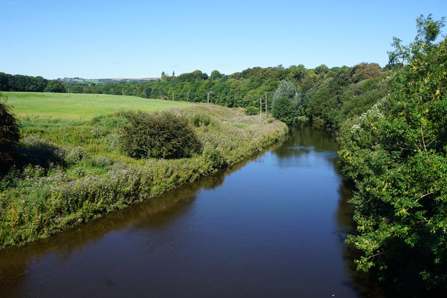 The River Irwell below Burrs © Bill Boaden cc-by-sa/2.0 :: Geograph ...