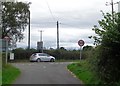 Well Lane joins the A442 near Rushock