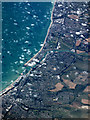 Shoreham-by-sea and the south coast from the air